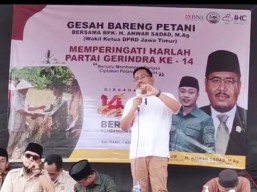 Anwar Sadad: Gerindra Dilahirkan Para Petani, Cikal Bakalnya Saat Prabowo Ketum HKTI