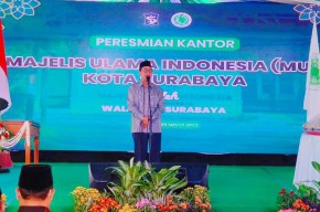 Kantor MUI Surabaya Diresmikan, Ketum MUI Jatim Apresiasi Respons Cepat Pemkot