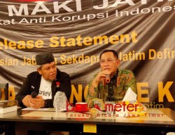 Kadis Kominfo Jatim Hadir di Acara MAKI Tolak Calon Sekdaprov Adhy Karyono, Lho Ada Apa?