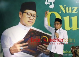Nuzulul Qur’an di PKB Jatim, Mendes PDTT Minta Jamaah Doakan Cak Imin Presiden 2024