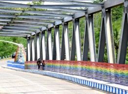 Telan Rp 24,7 M, Jembatan Jurang Mayit di Malang Ganti Nama Jadi Jembatan Pelangi