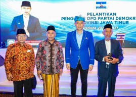 Kompak Ketua PWNU-Ketua Muhammadiyah Jatim Doakan AHY-Demokrat Sukses di 2024
