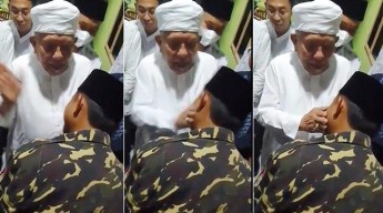 Video Kiai Tampar Anggota Banser Bikin Gempar: Kiai Enggak Dijaga, Gereja Dijaga, Plak