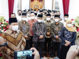 Ditanya soal Hasil Surveinya Tinggi Jika Gandeng Khofifah, Prabowo: Maaf Lahir Batin