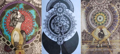 Membaca Masterpiece “Trilogi of Spirit” Iiq Gendhis di Pameran Indonesia Menggambar