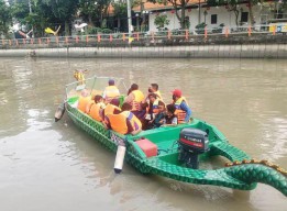 Serasa di Amsterdam, Wisata Perahu Kalimas Surabaya Jadi Primadona saat Libur Lebaran