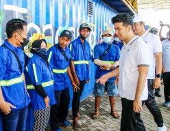 Peringati Hari Lingkungan Hidup di Lamongan, Emil Dardak Puji Habis TPST Samtaku