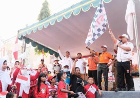 PKS Jatim Gelar Jalan Sehat Kemerdekaan RI, Kang Irwan: Ini Bentuk Kecintaan pada NKRI