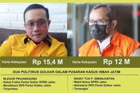 Bendahara Golkar Jatim Blegur Diperiksa KPK Berharta Rp 15,4 M, Wah! Sahat yang Tersangka Kalah Tajir