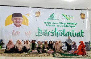 Sosialisasikan Ganjar di Surabaya, Nyai dan Ning HISNU: Pilih Capres yang Dekat dengan Santri!