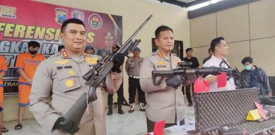 Polresta Sidoarjo Bongkar Sindikat Jual Beli Senjata Api, Khawatir Akan Dikirim ke Kelompok Separatis!