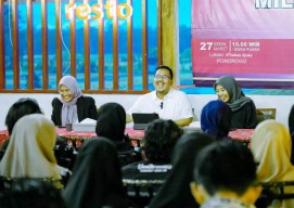 Tadarus Politik Milenial di Ponorogo, 2 Jam Anwar Sadad Gembleng Anak Muda soal Politik Bersih!