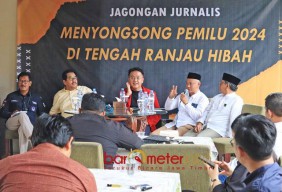 Jagongan Jurnalis, Baru Nongol Langsung Menggebrak dengan Diskusi soal Ranjau Hibah Jatim!