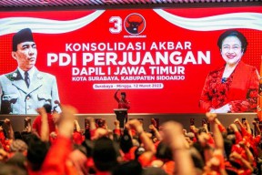 Wujudkan Target Menang Spektakuler di 2024, Ribuan Kader PDIP Surabaya-Sidoarjo Konsolidasi Akbar!