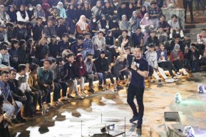 Sambangi Sumenep Minta Anak Muda Gunakan Hak Pilih, AHY: Buta Paling Buruk adalah Buta Politik!