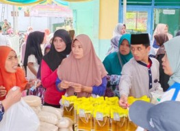 HISNU Gelar Pasar Murah Ramadhan di Pasuruan, Warga Semringah Dukung Ganjar Presiden!