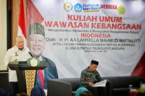 Isi Kuliah Umum di UTM, LaNyalla Dicurhati Rektor soal KIP Kuliah hingga Jalan Kampus Rawan Begal!