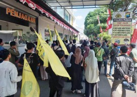 Duga Oknum Polisi Salah Prosedur saat Amankan Demo, IKA PMII Ramai-ramai Datangi Polres Tuban