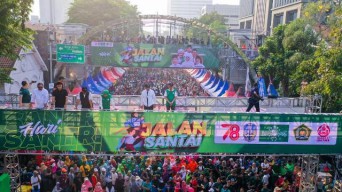 Jalan Santai Hari Santri Dibanjiri Jutaan Peserta, Ketum PBNU Serukan Jihad Jayakan Negeri!