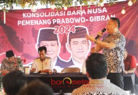 Setia Mutlak pada Jokowi, Bara Nusa Siap Tempur Menangkan Prabowo-Gibran!