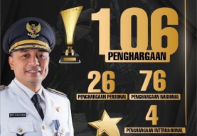 Jelang 3 Tahun Nakhodai Surabaya, Eri Cahyadi Kantongi 106 Penghargaan!