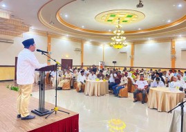 Halal bi Halal Keluarga Besar Gerindra Kota Probolinggo, Anwar Sadad Diteriaki Wagub Jatim!