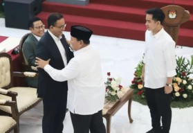 Sah Presiden Terpilih, Prabowo Masih Sindir Anies-Muhaimin: Saya Tahu Senyuman Anda Berat Sekali!