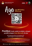 KPU Kabupaten-Kota Tetapkan DPT 14-21 September 2024, Ayo! Cek Sekarang