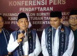 VIDEO: Pilkada Tuban, Lindra-Riyadi Pecah Kongsi dan Saling Beri Pesan Menohok