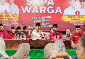 Begini Eri Cahyadi Dukung Risma-Gus Hans: Senang Bershalawat dan Dzikir, Makanya Berani Tutup Dolly!