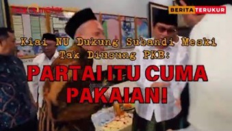 VIDEO: Kiai NU Dukung Subandi Meski Tak Diusung PKB: Partai Itu Cuma Pakaian!