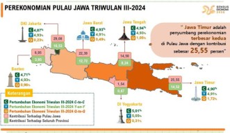 Ekonomi Jatim Triwulan III 2024 Tumbuh 4,91%, DIY 5,05% Tertinggi di Pulau Jawa!