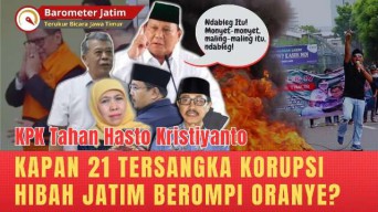 VIDEO: Kapan 21 Tersangka Korupsi Hibah Jatim Menyusul Hasto Berompi Oranye dan Diborgol?