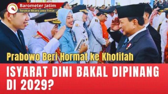 VIDEO: Prabowo Beri Hormat ke Khofifah, Isyarat Dini Bakal Dipinang di Pilpres 2029?