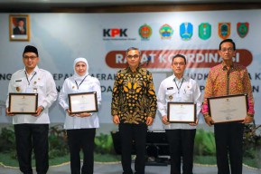 Penghargaan Pencegahan Korupsi dari KPK, Pemprov Jatim Kalah dari Pemprov Jateng!