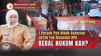 VIDEO: 1 Persen pun Hibah Gubernur Jatim Tak Disentuh KPK, Kebal Hukumkah Khofifah?