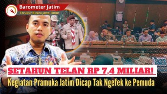 VIDEO: Setahun Telan Rp 7,4 M, Kegiatan Pramuka Jatim Dicap Tak Ngefek ke Pemuda!