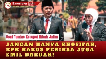 VIDEO: Jangan Hanya Khofifah, KPK Harus Periksa juga Emil Dardak Terkait Kasus Hibah!
