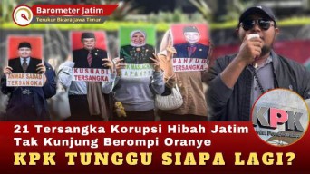 VIDEO: KPK Tunggu Siapa Lagi? 21 Tersangka Korupsi Hibah Jatim Tak Kunjung Berompi Oranye!
