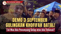 VIDEO: Demo 3 September Gulingkan Khofifah Batal, Ada Tekanan?