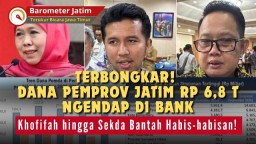 VIDEO: Khofifah Bantah Habis-habisan Dana Pemprov Jatim Rp 6,8 T Ngendap di Bank