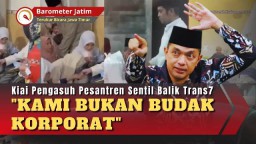 VIDEO: Kiai Pengasuh Pesantren Serang Balik Trans7: Kami Bukan Budak Korporat!