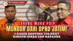VIDEO: Terjerat Kasus Korupsi Hibah dan Narkoba, 2 Kader PDIP Mundur dari DPRD Jatim