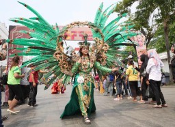 Parade SFF Meriah! Surabaya Punya Kekuatan Besar Jadi Pusat Kreativitas Dunia