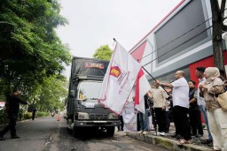 Peduli Korban Banjir Sumatra-Aceh, Gerindra Jatim Kirim 7 Truk Bantuan Logistik!