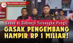 VIDEO: Kades di Sidoarjo Tersangka Pungli Usai Gasak Pengembang Hampir Rp 1 Miliar!