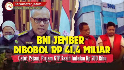 VIDEO: BNI Jember Dibobol Rp 41,4 Miliar, Kejati Jatim Gelandang 3 Tersangka!