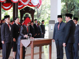 Dicopot Subandi! Sekda Sidoarjo Fenny Apridawati Turun Pangkat Jadi Asisten III