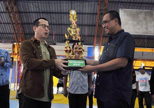 Ajak Wartawan Sehat, Siwo PWI Jatim Gelar Liga Futsal