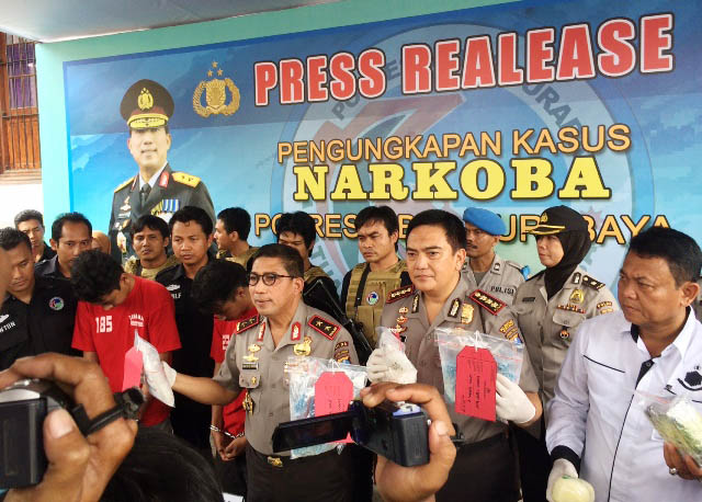 Polrestabes Bongkar Jaringan Narkoba Asal China-Malaysia